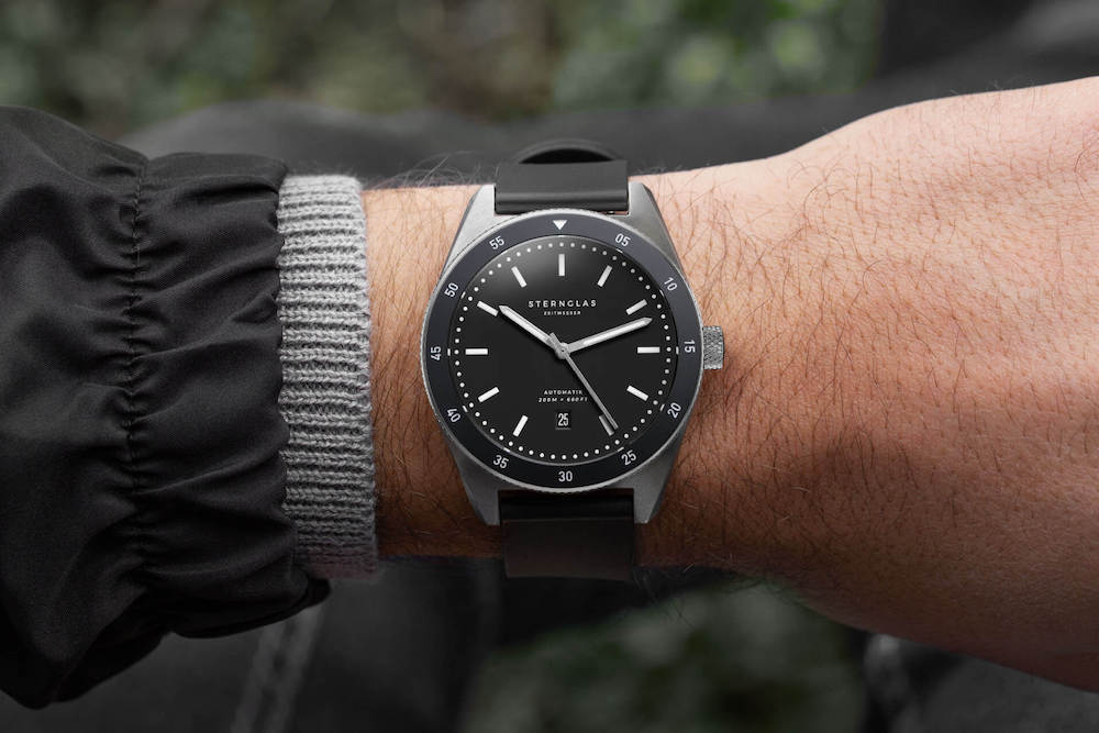 Sternglas Marus Automatic Black Rubber S02-MA03-KA01 Image 6