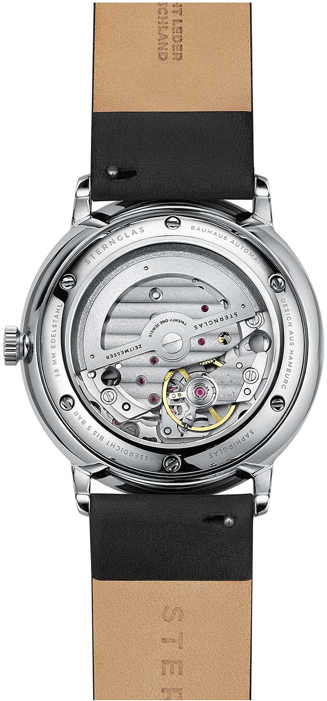 Sternglas Naos/A Automatic Leather Watch S02-NA01-PR07 Image 2