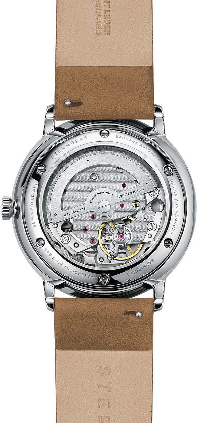 Sternglas Naos/A Automatic Leather Watch S02-NA03-PR01 Image 2