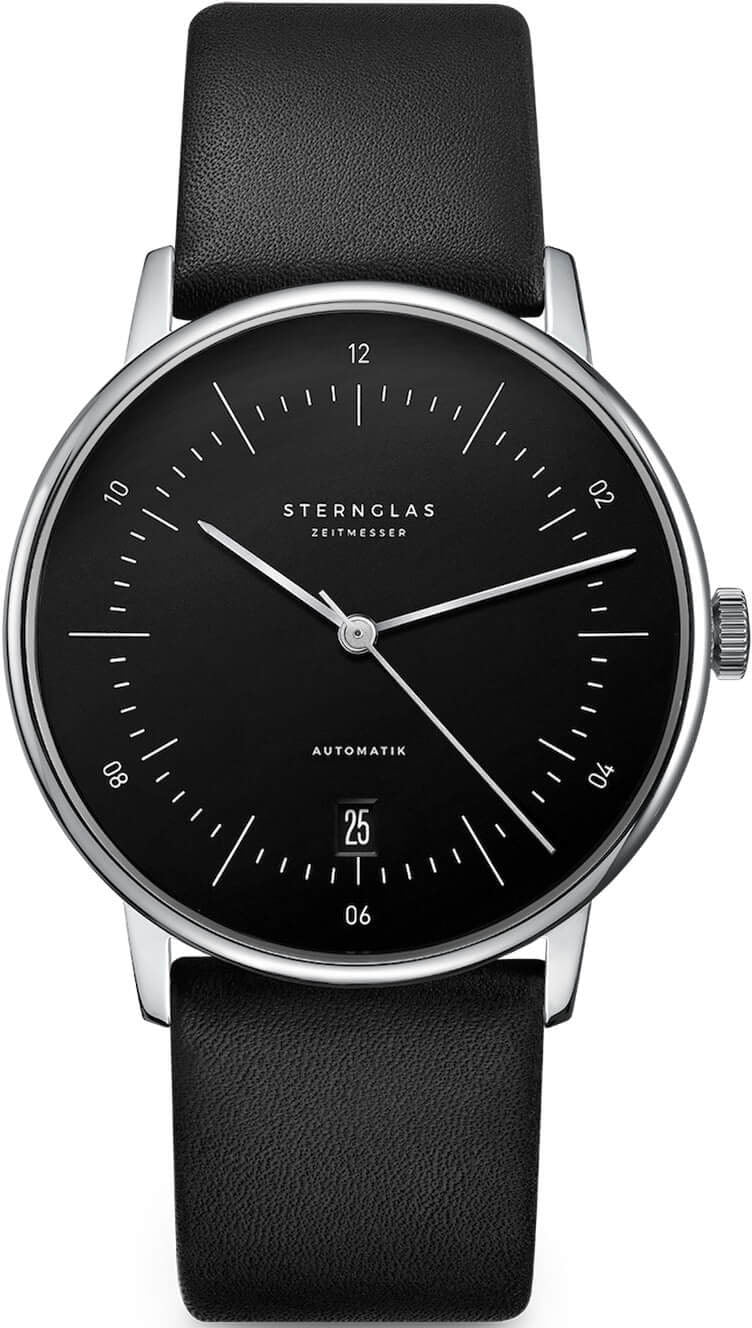 Sternglas Naos/A Automatic Leather Watch S02-NA03-PR07 Image 1