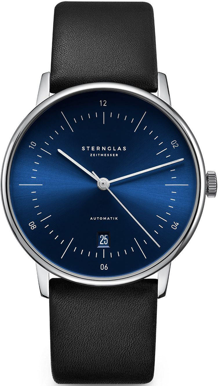 Sternglas Naos/A Automatic Leather Watch S02-NA06-PR07 Image 1