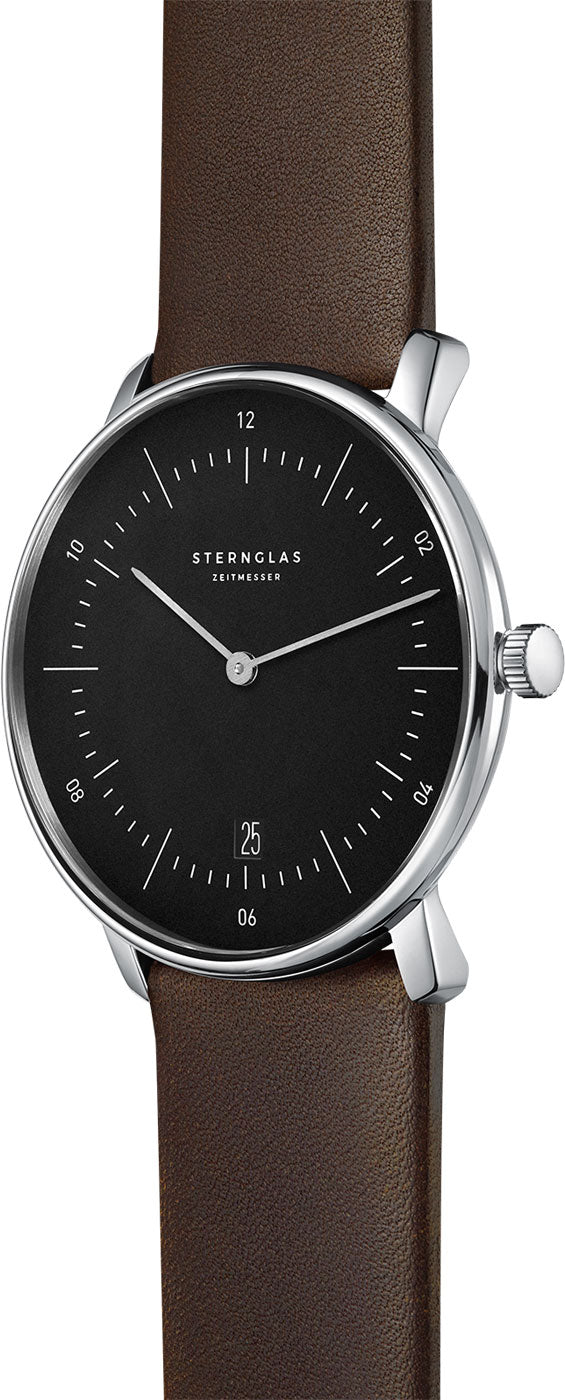Sternglas Naos Quartz Leather Watch S01-NA03-PR04 Image 3