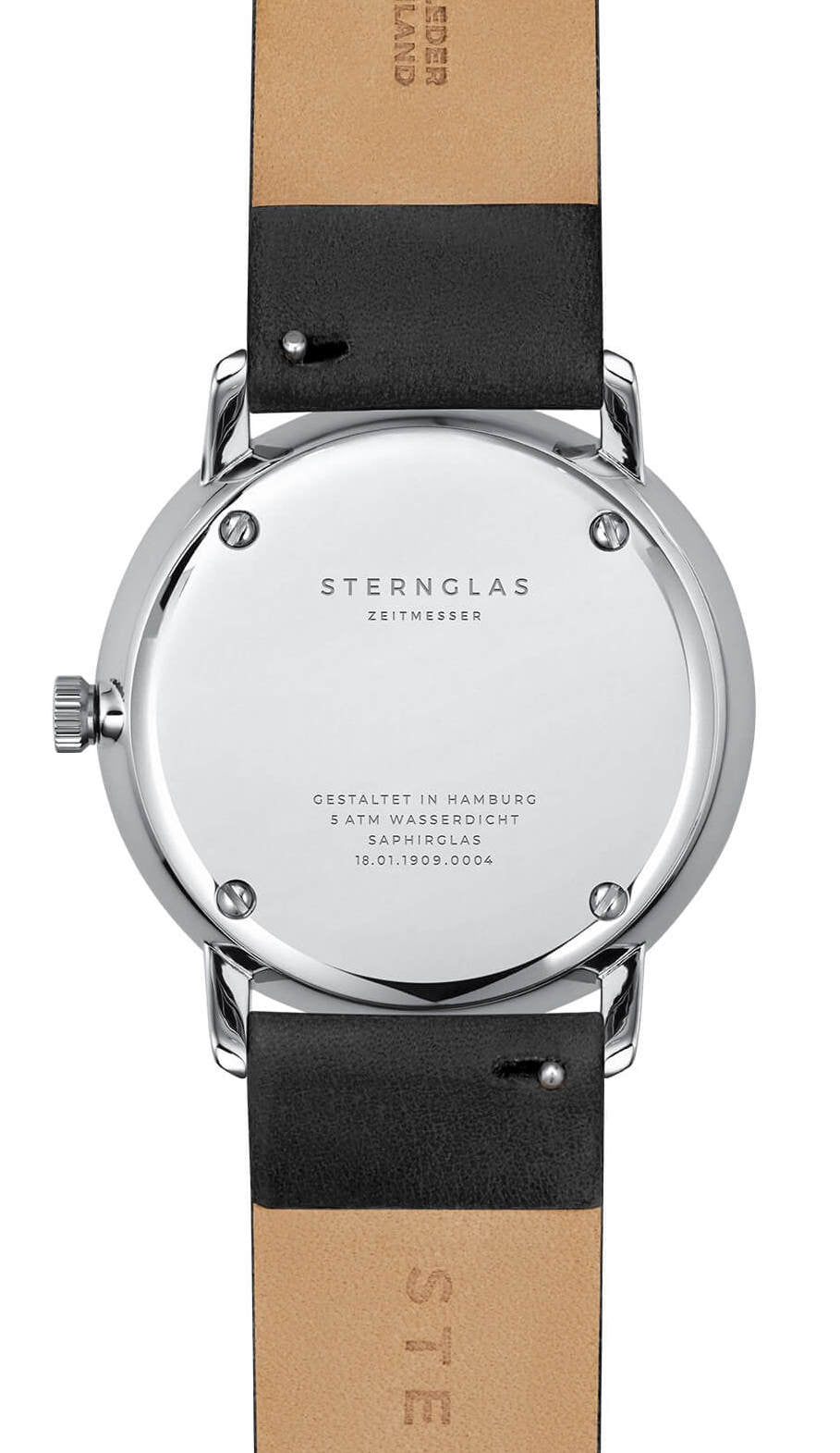 Sternglas Naos Quartz Leather Watch S01-NA03-PR07 Image 2