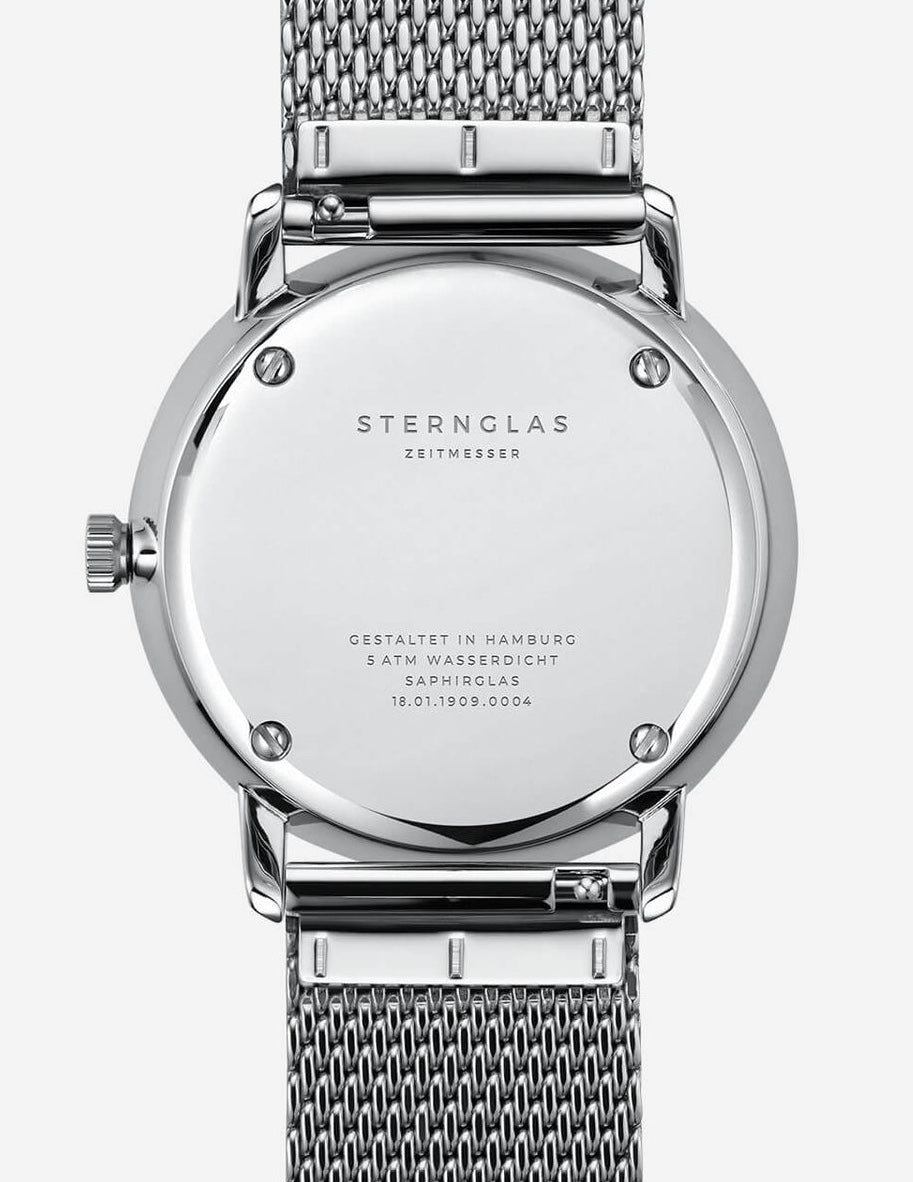 Sternglas Naos Sunburst Green Watch S01-NA08-MI04 Image 4