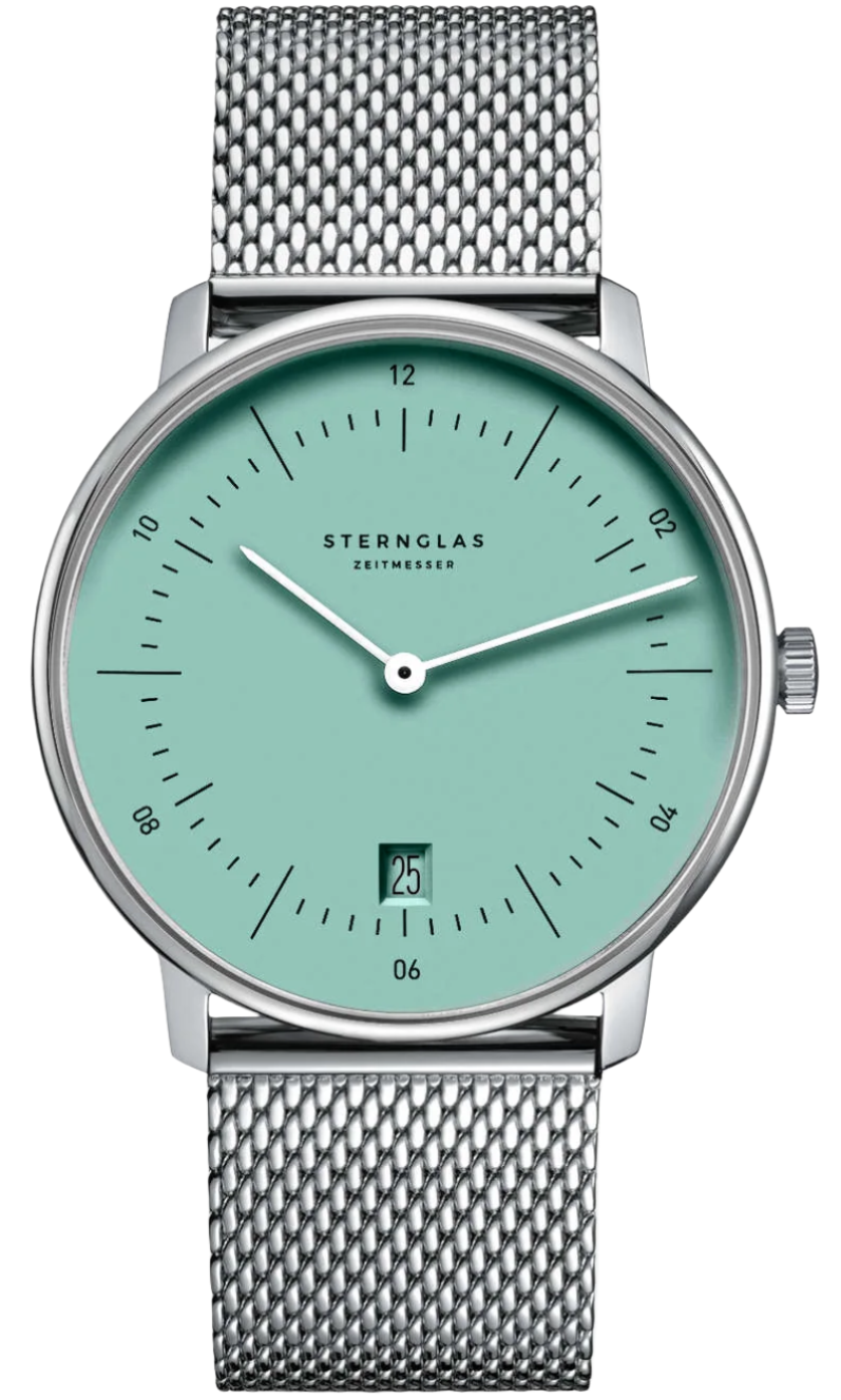 Sternglas Naos Turquoise Milanaise Watch S01-NA37-MI04 Image 1