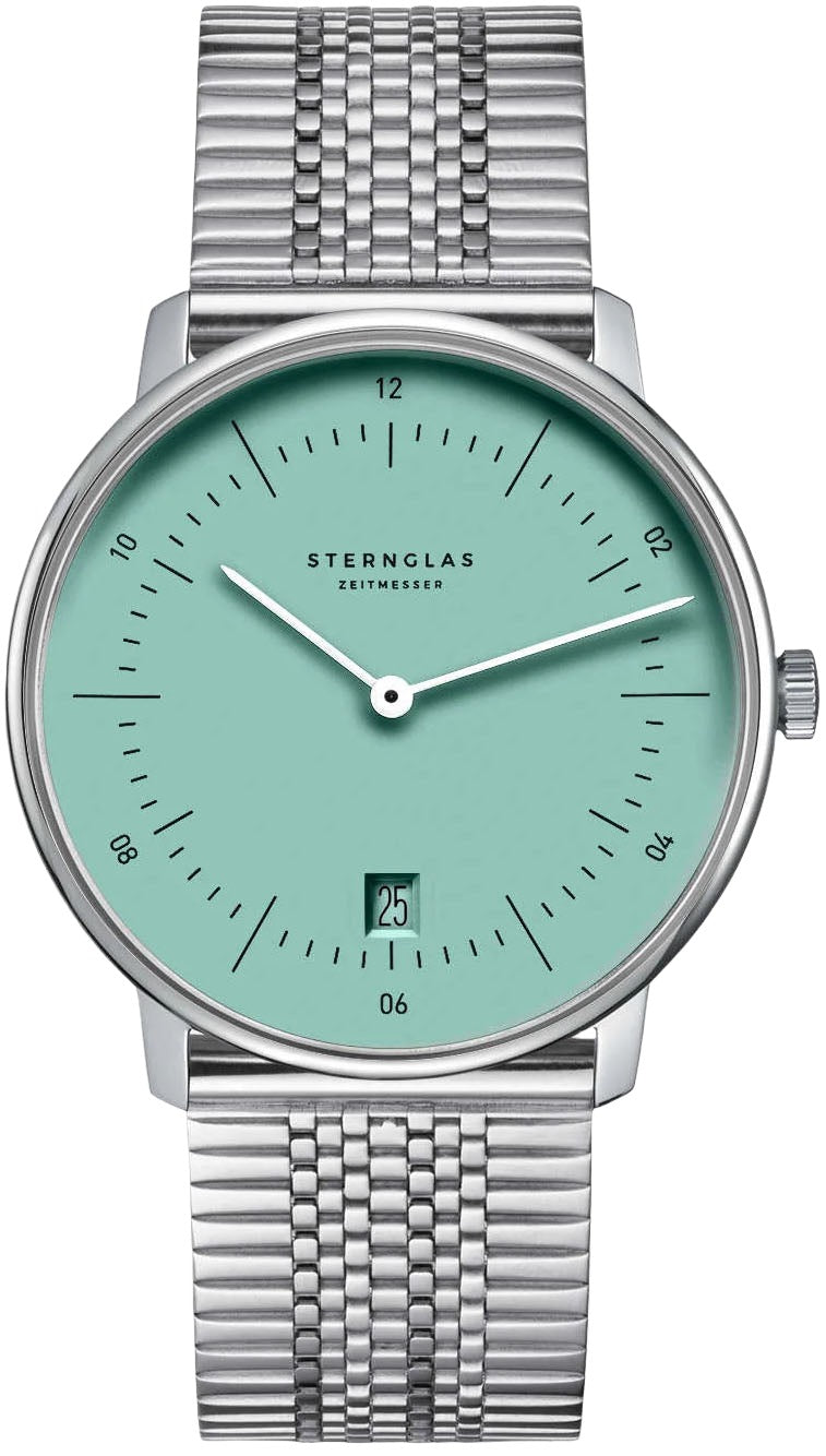 Sternglas Naos Turquoise Superslim Watch S01-NA37-ME08 Image 1