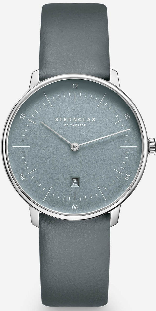 Sternglas Naos XS Edition Flora Ice Blue Watch S01-NDF17-KL10 Image 1