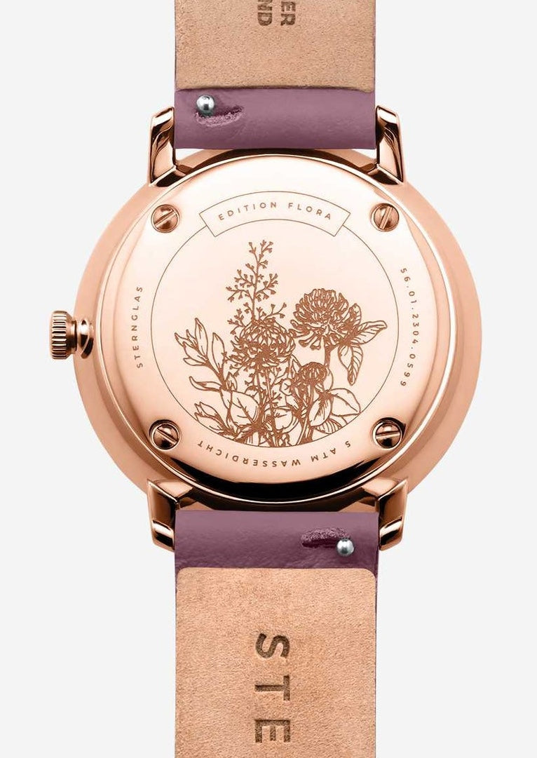 Sternglas Naos XS Edition Flora Lavender Watch S01-NDF28-KL15 Image 4
