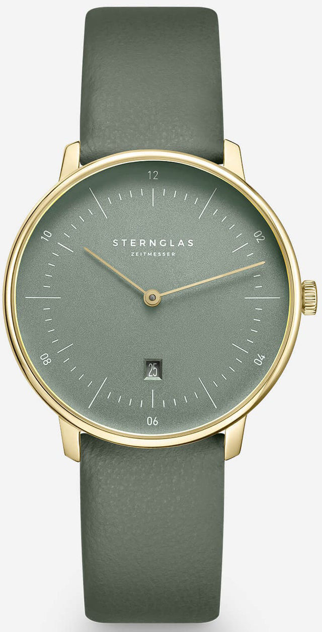 Sternglas Naos XS Edition Flora Sage Watch S01-NDF18-KL09 Image 1