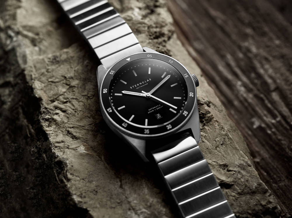 Sternglas Watch Marus Automatic Black Steel S02-MA03-ME03 Image 7