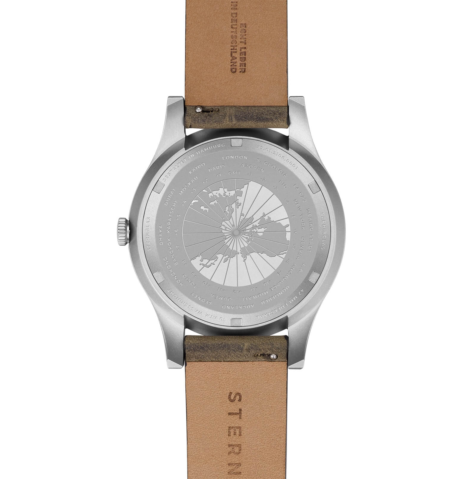 Sternglas Watch Taiga GMT Vintage S01-TA11-VI18 Image 4
