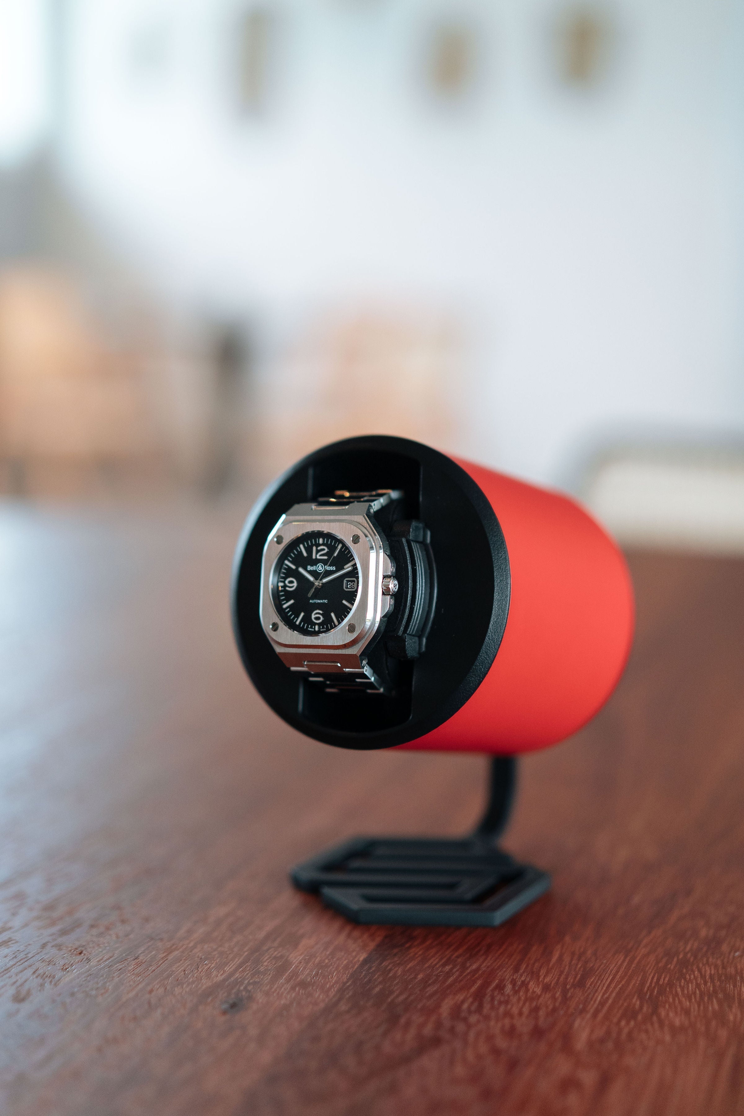 Swiss Capsule Watch Winder Single Red PC 004 D SC1 PC 004 Image 7