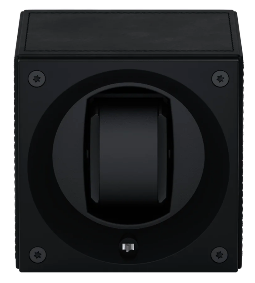Swiss KubiK Watch Winder Masterbox Single Black Leather SK01.CV003 Image 2