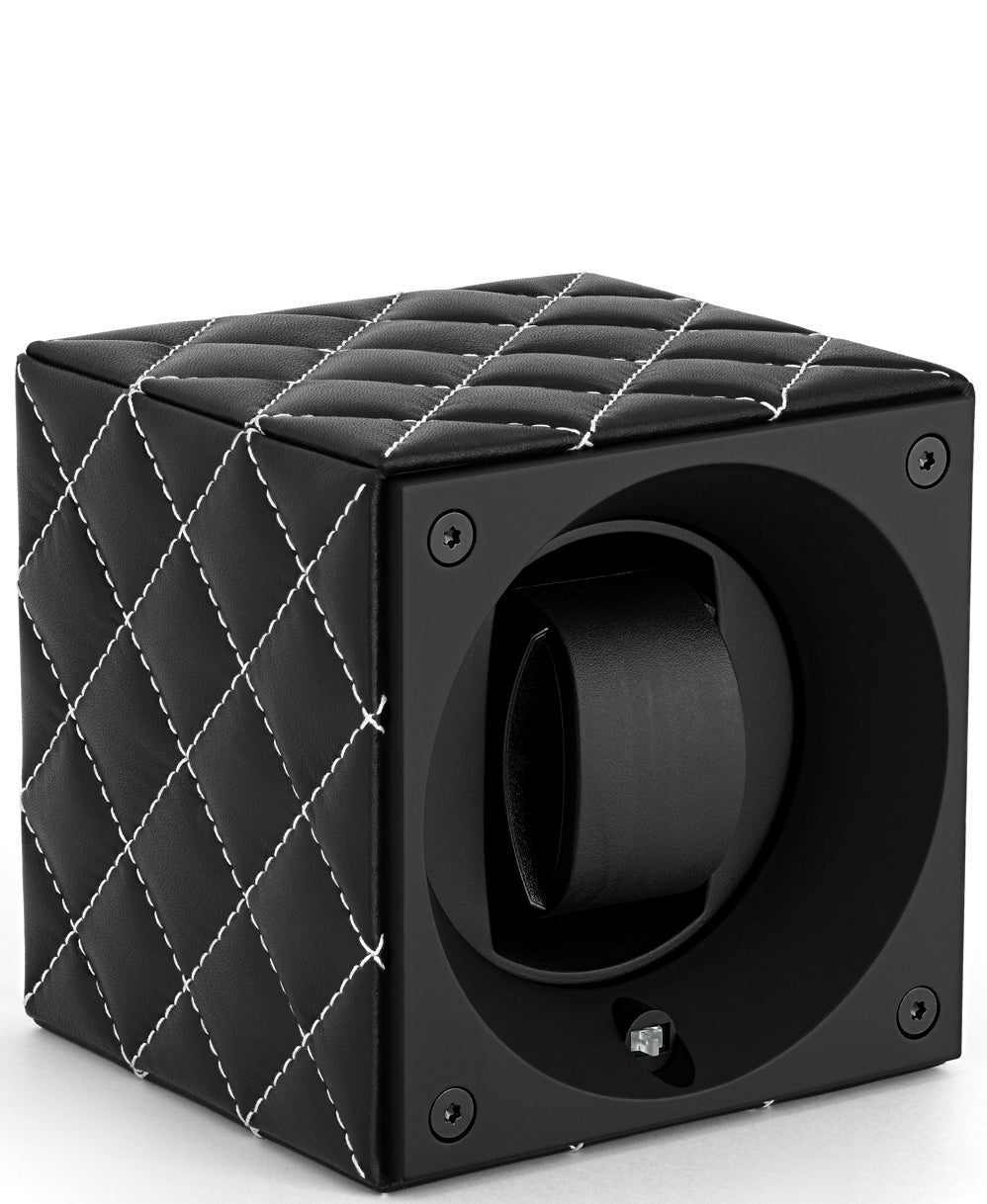 Swiss Kubik Watch Winder Single Black Couture SK01-COUTURE BLACK Image 1