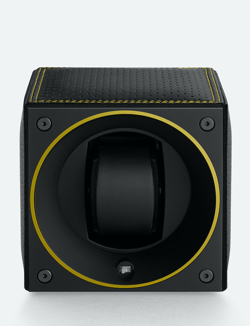 Swiss KubiK Watch Winder Single Racing Yellow Racing Yellow Image 2