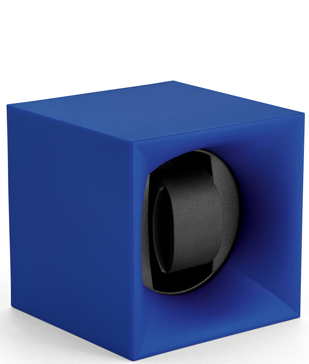 Swiss Kubik Watch Winder Single Startbox Blue Soft Touch SK01-STB005 Image 1
