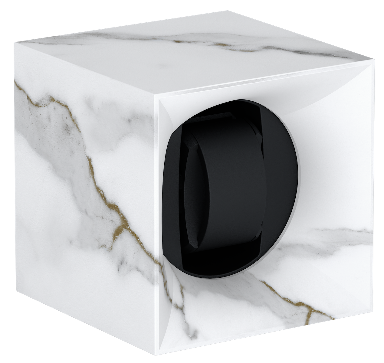 Swiss Kubik Watch Winder Single Startbox Metamorphik Carrara Startbox Metamorphik Carrara Image 1