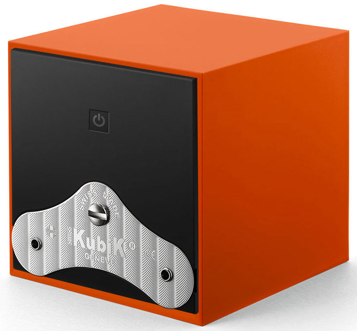 Swiss Kubik Watch Winder Single Startbox Orange SK01.STB.010 Image 2
