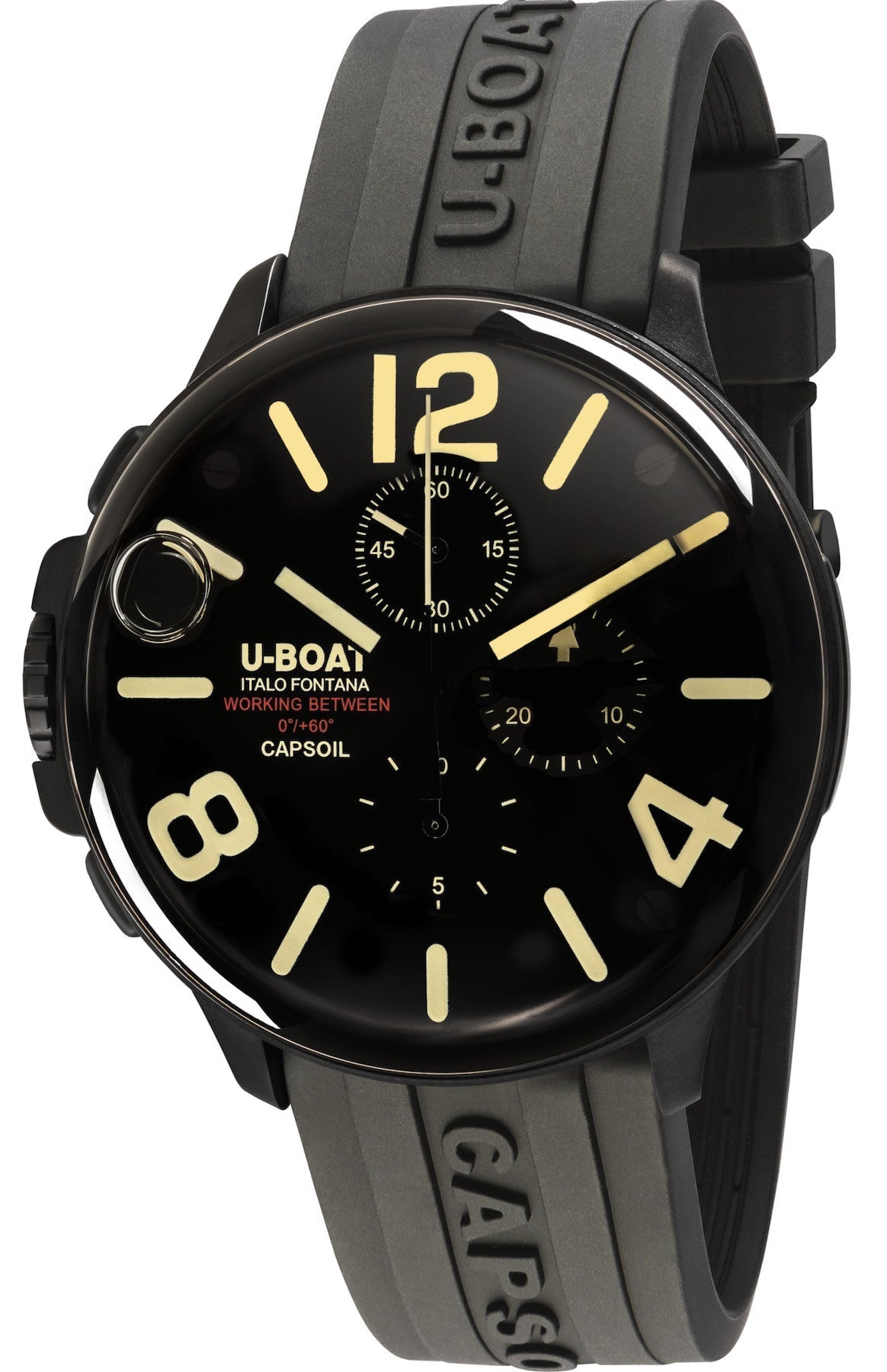 U-Boat Capsoil 45 Chrono DLC Watch 8109/E Image 1