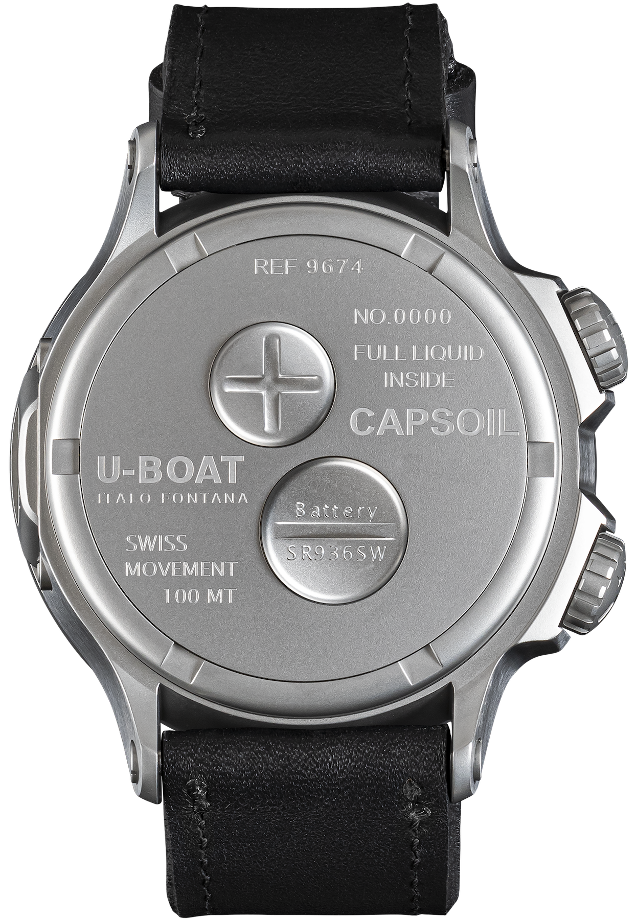 U-Boat Capsoil Doppiotempo 55 Red Rehaut SS D 9674 Image 2