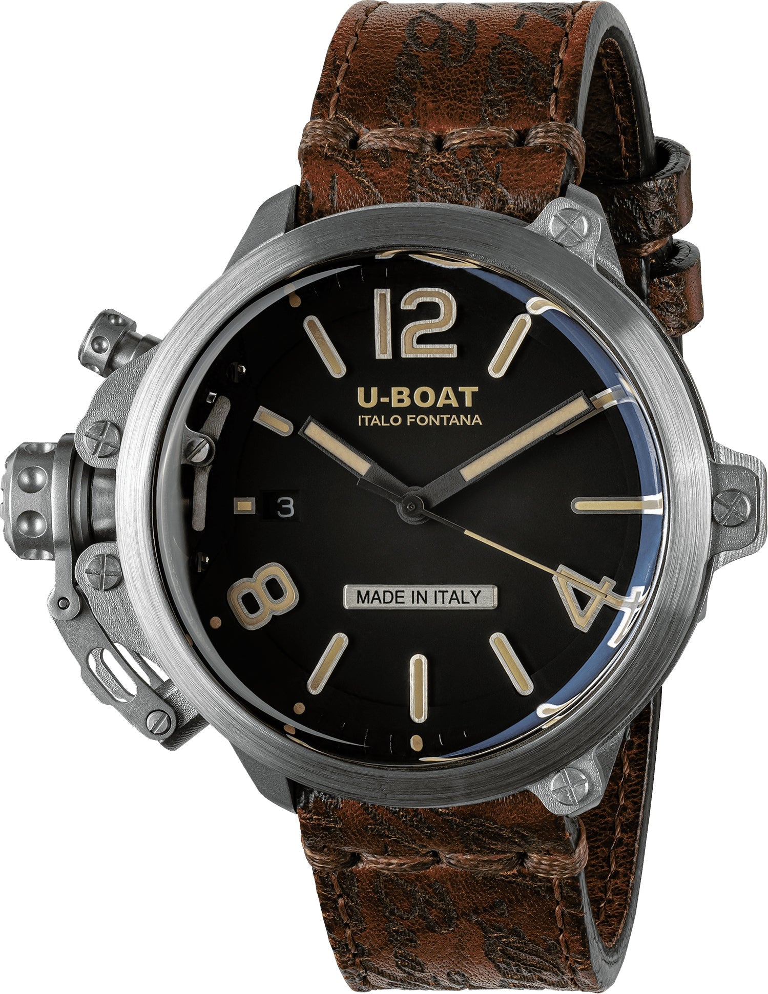 U-Boat Capsule 45mm SS BK BE Limited Edition Watch 8809 Image 1