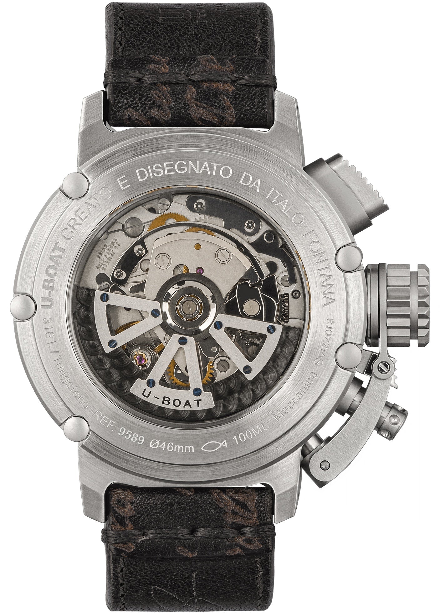 U-Boat Chimera 46mm Blue Limited Edition Watch 9589 Image 2