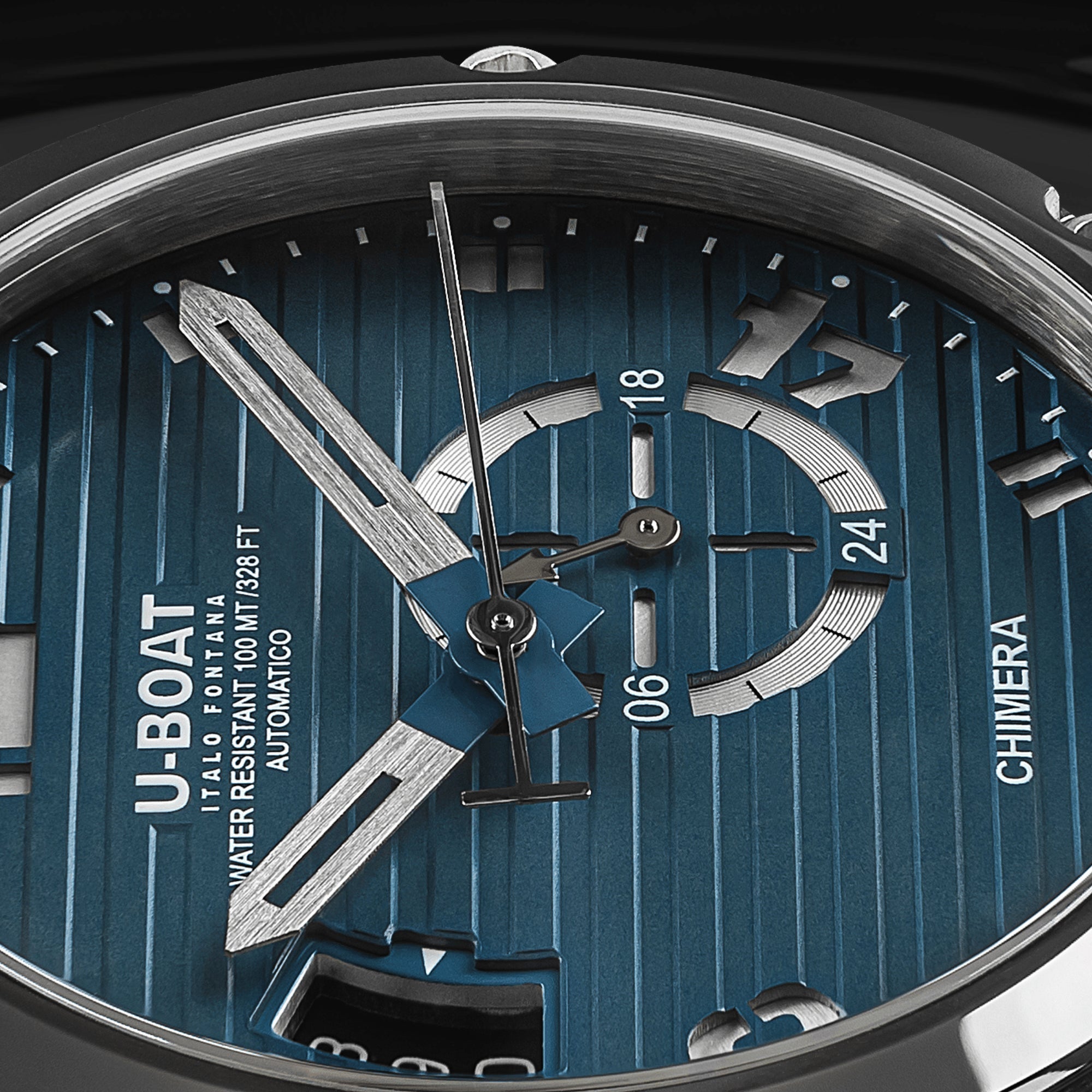 U-Boat Chimera 46mm SS Blu Limited Edition Watch 9602 Image 3