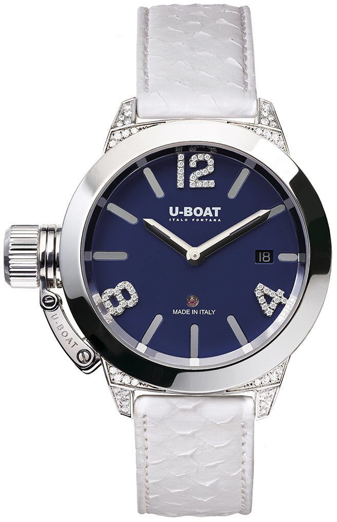 U-Boat Classico 40 SS Blu White Diamonds 7077 Image 1