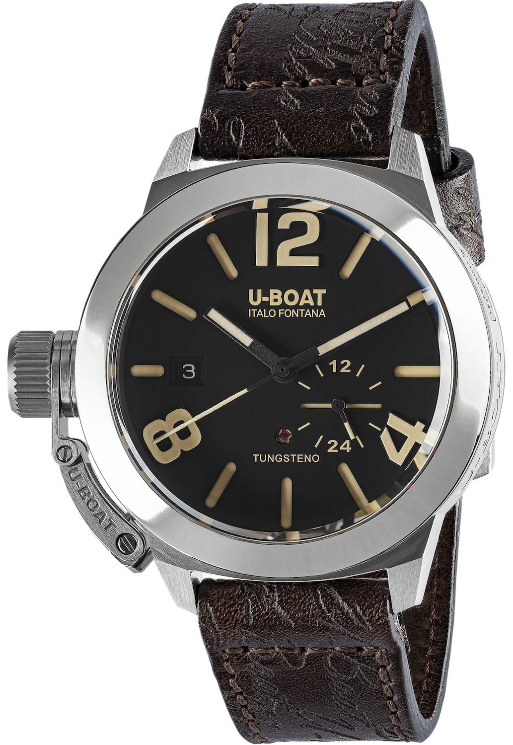 U-Boat Classico 42 Tungsten Black Watch 8893 Image 1