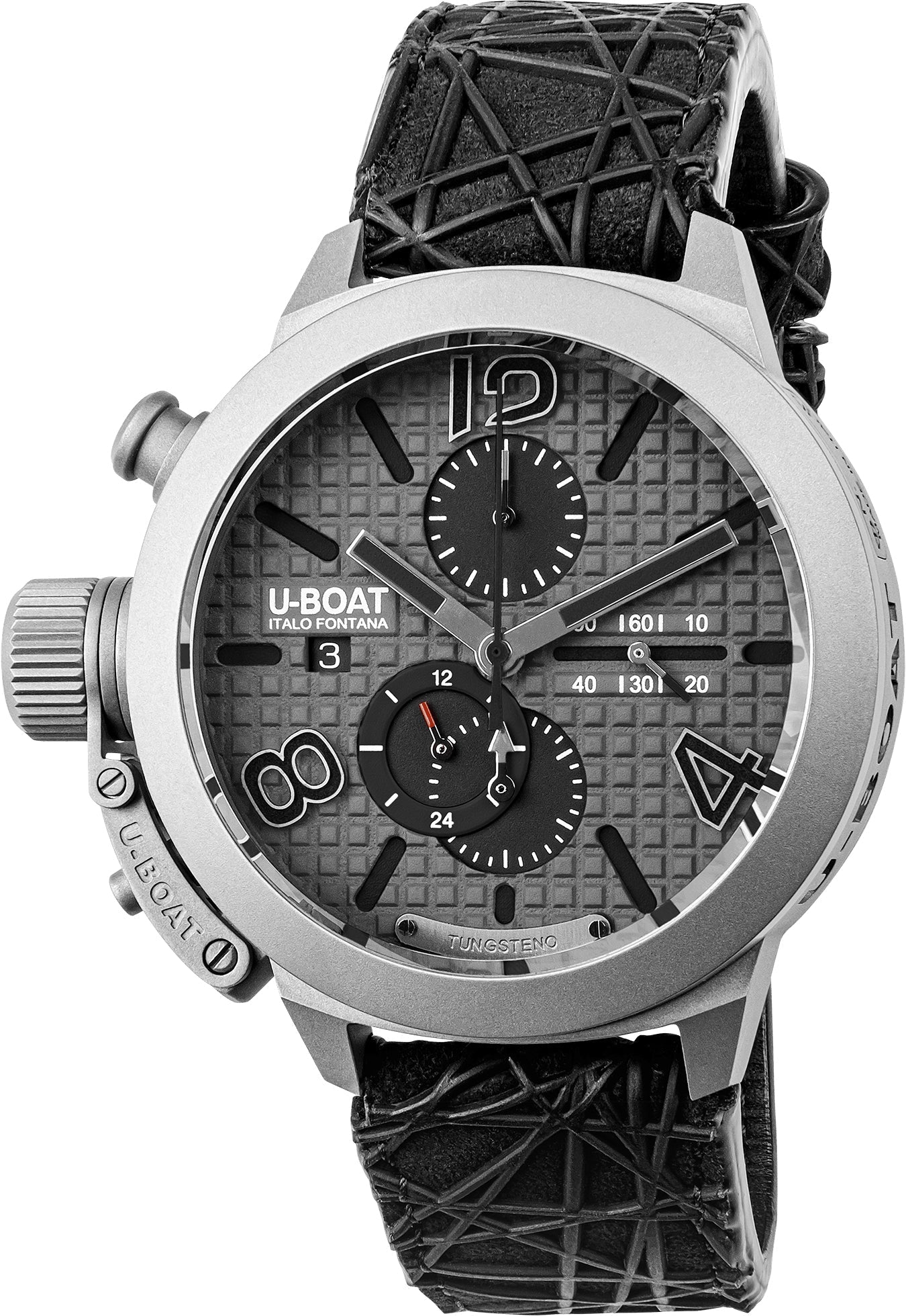 U-Boat Classico 45 Titanium Chronograph Tungsten Grey Limited Edition Watch 3002 Image 1