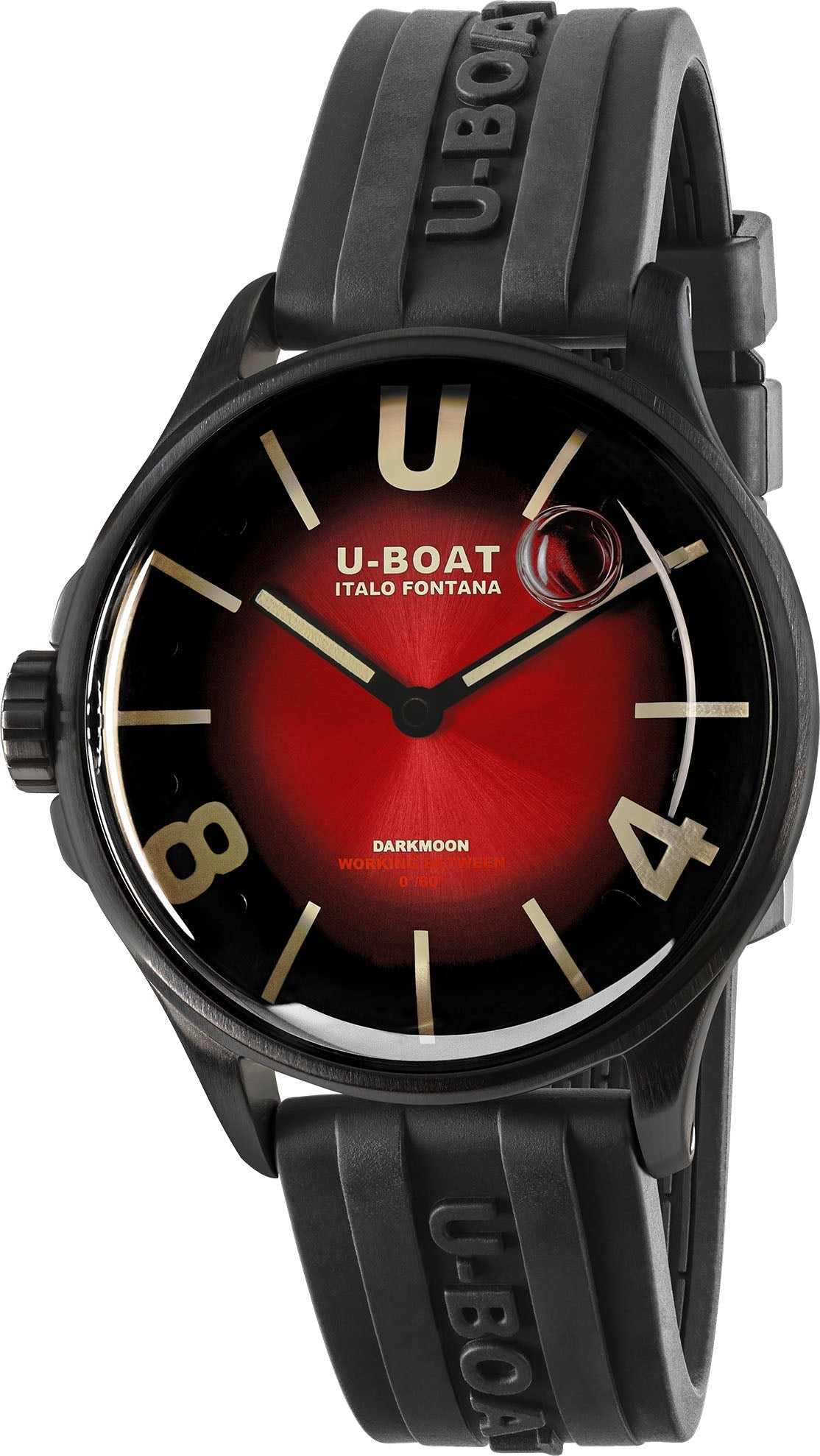 U-Boat Darkmoon 40mm Red PVD Soleil 9501 Image 1