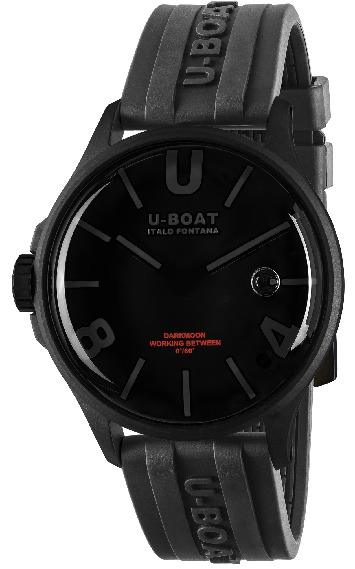 U-Boat Darkmoon 44 Black Curve PVD Watch D UBT-1062 Image 1