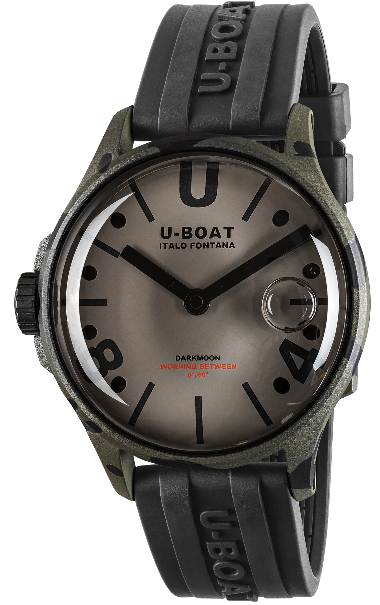 U-Boat Darkmoon 44 Camouflage Grey Curve Black D 9550 Image 1