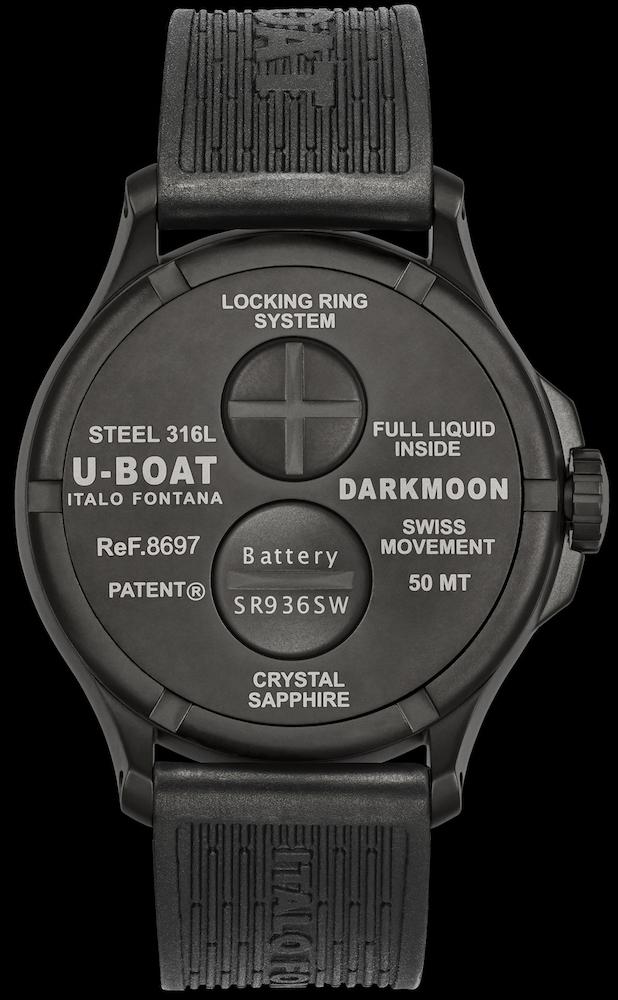U-Boat Darkmoon 44 Cardinal Red PVD Watch 8697/B Image 2