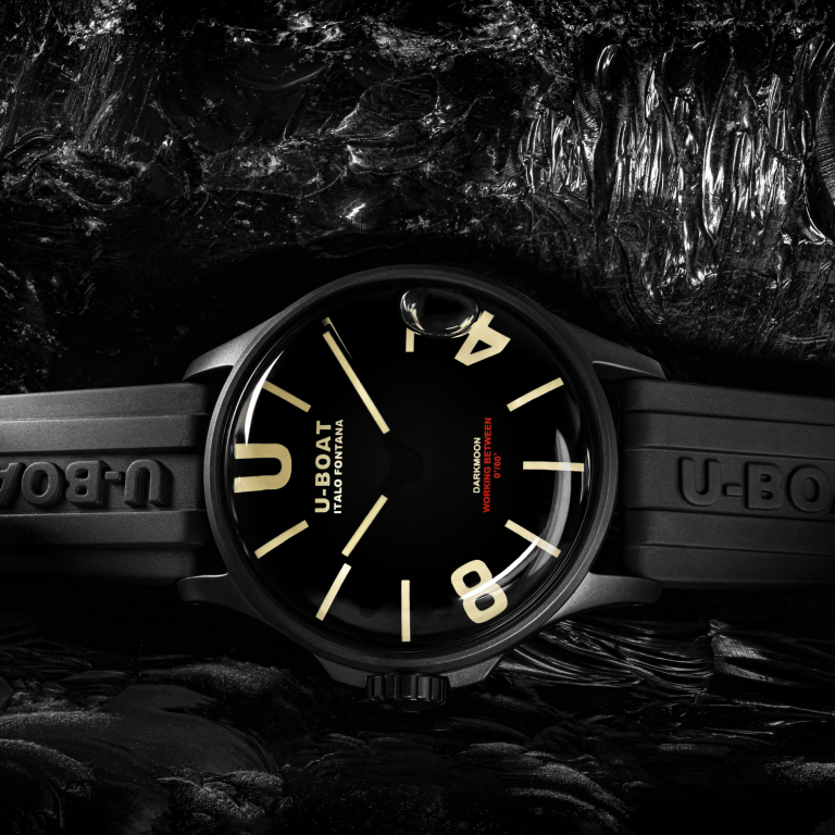 U-Boat Darkmoon Black PVD Watch 9019/B Image 3