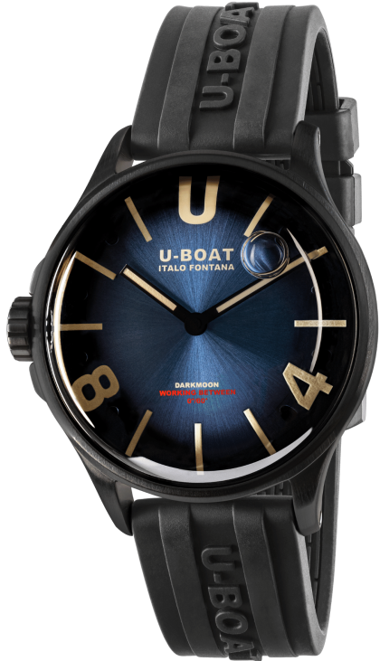 U-Boat Darkmoon Blue PVD Soleil Watch 9020/C Image 1