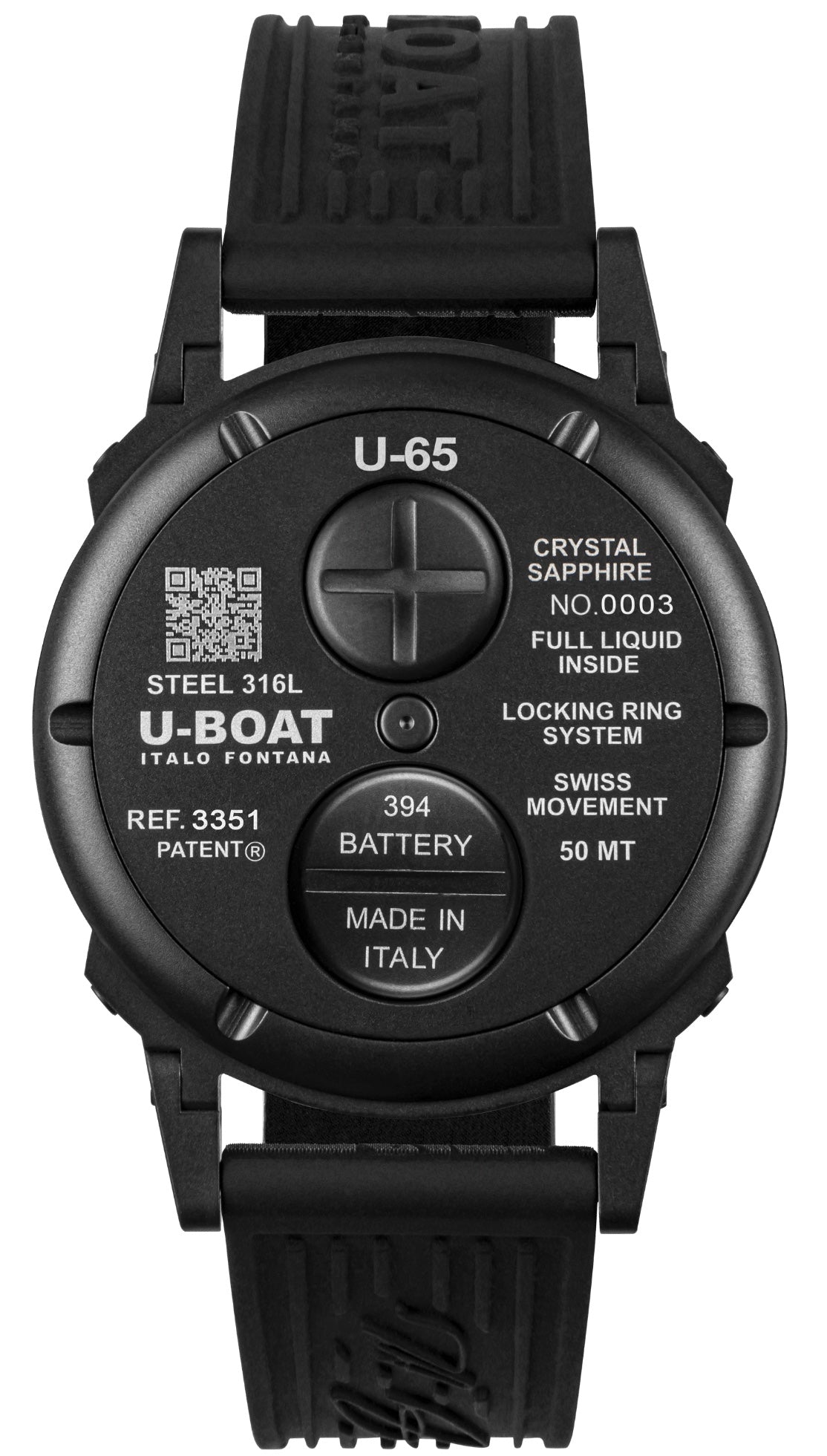 U-Boat U-65 PVD Green 44mm Watch 3351 Image 2