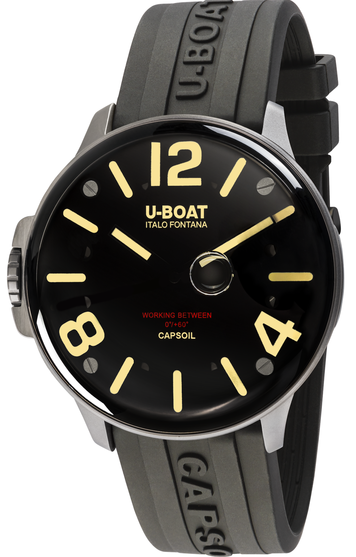 U-Boat Watch Capsoil SS Rubber Strap 8110/A RUBBER STRAP Image 1