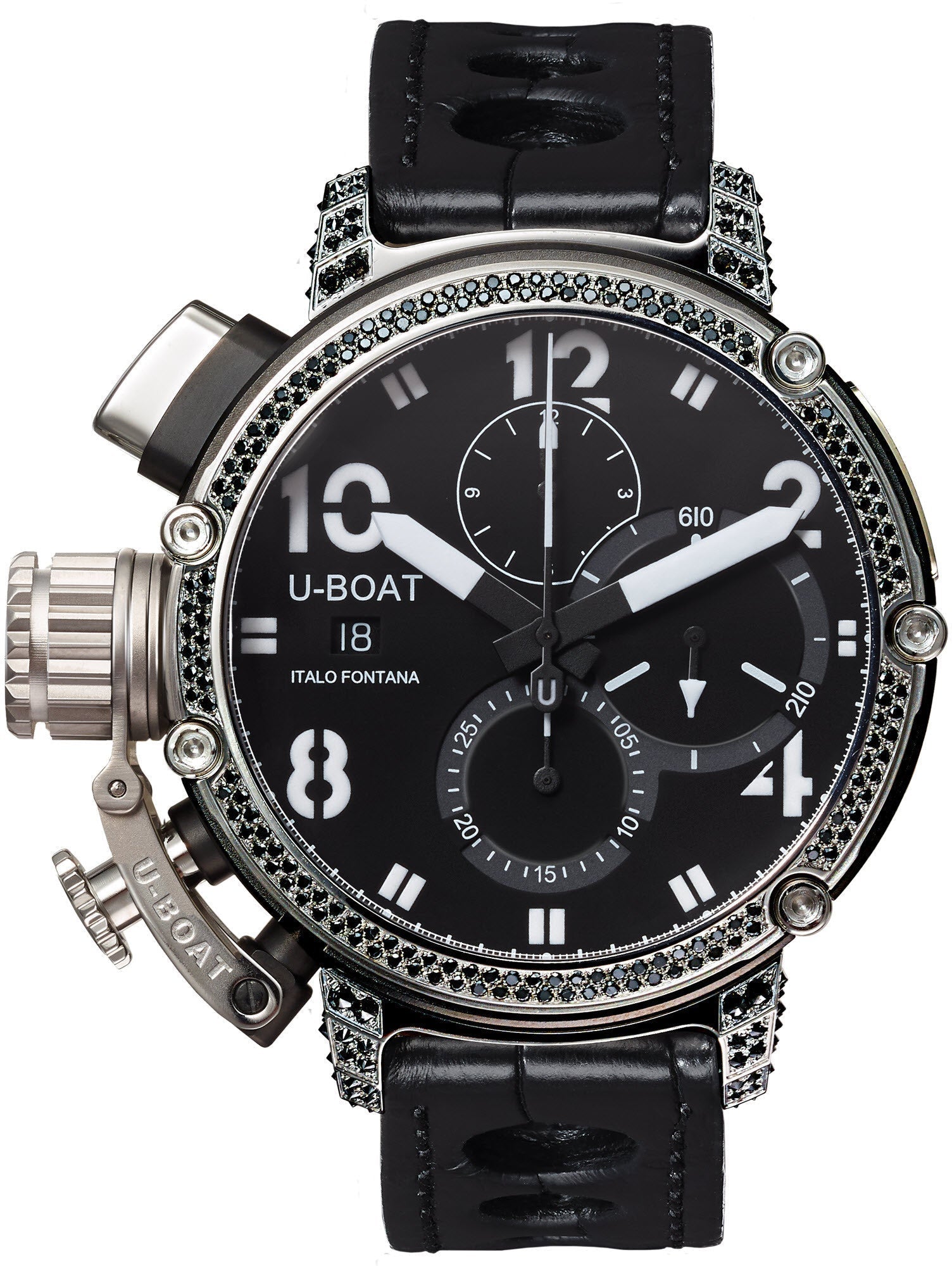 U-Boat Watch Chimera 46 Sideview Diamond Limited Edition D 7130 Image 1
