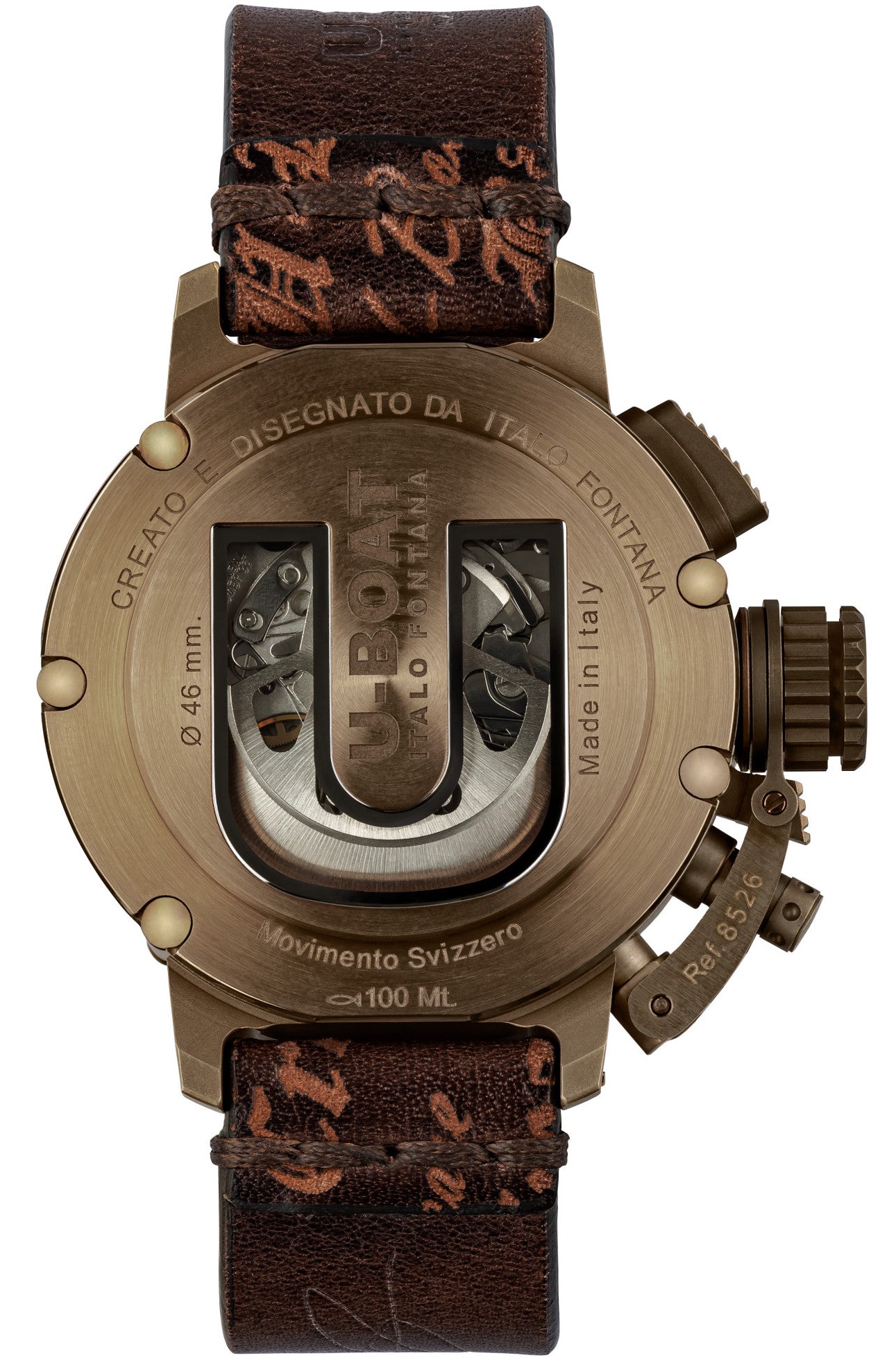 U-Boat Watch Chimera Chronograph Green Bronze Limited Edition 8526 Image 2