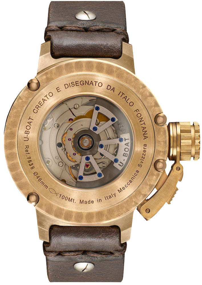 U-Boat Watch Chimera Day Date Bronze Limited Edition 7538 Image 2