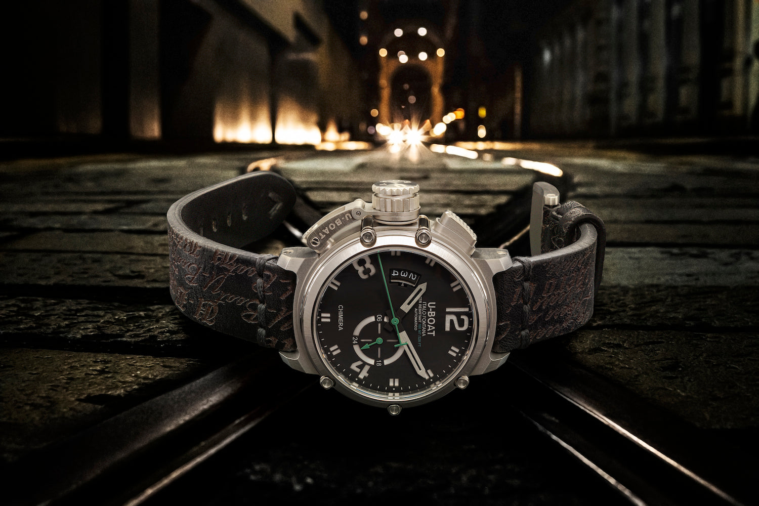 U-Boat Watch Chimera Green Steel Limited Edition D 8529 Image 3