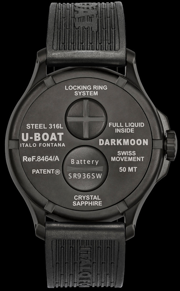 U-Boat Watch Darkmoon 44 Black IPB D 8464/A Image 2