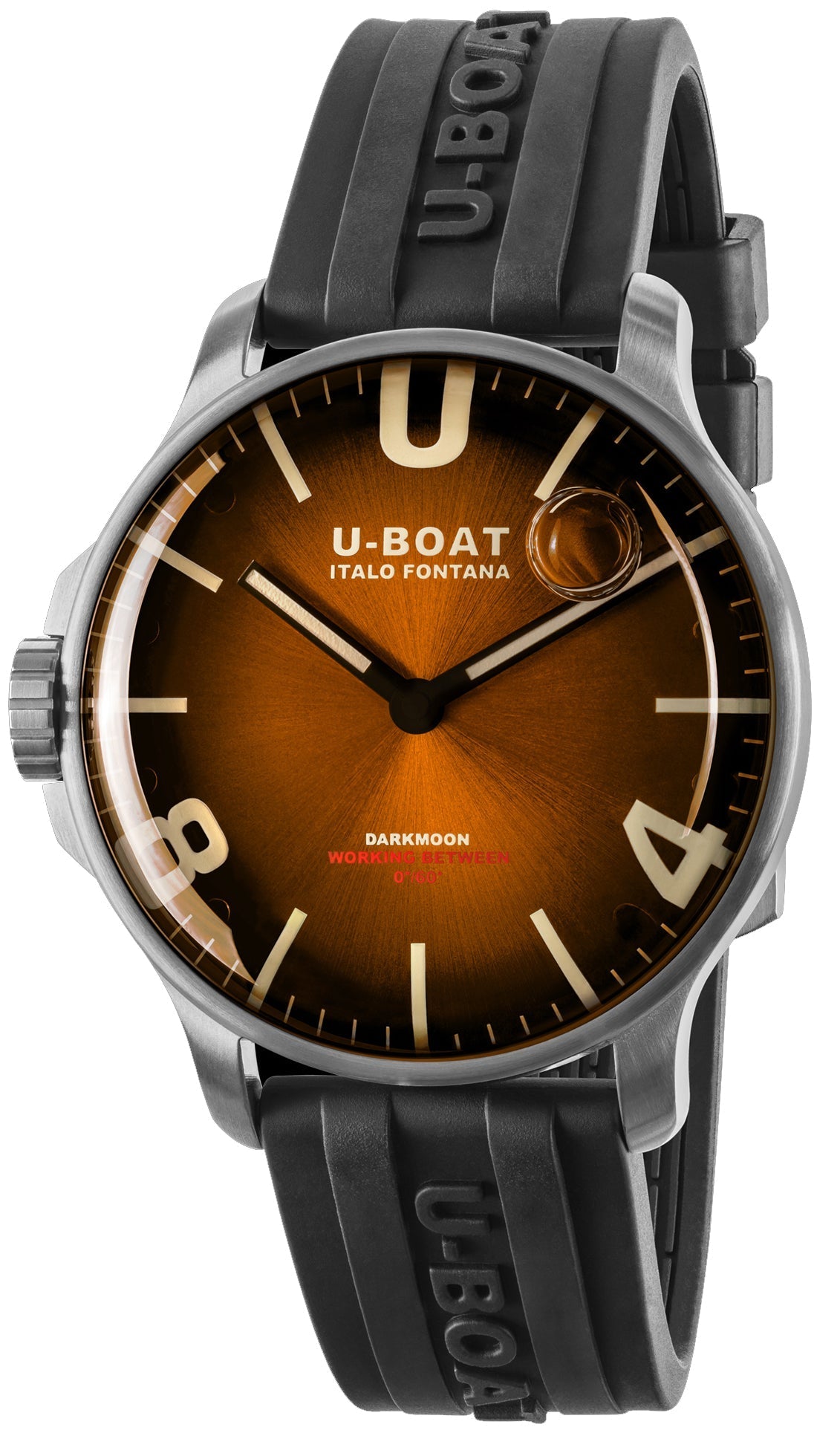 U-Boat Watch Darkmoon 44 Elegant Brown SS D 8703 Image 1
