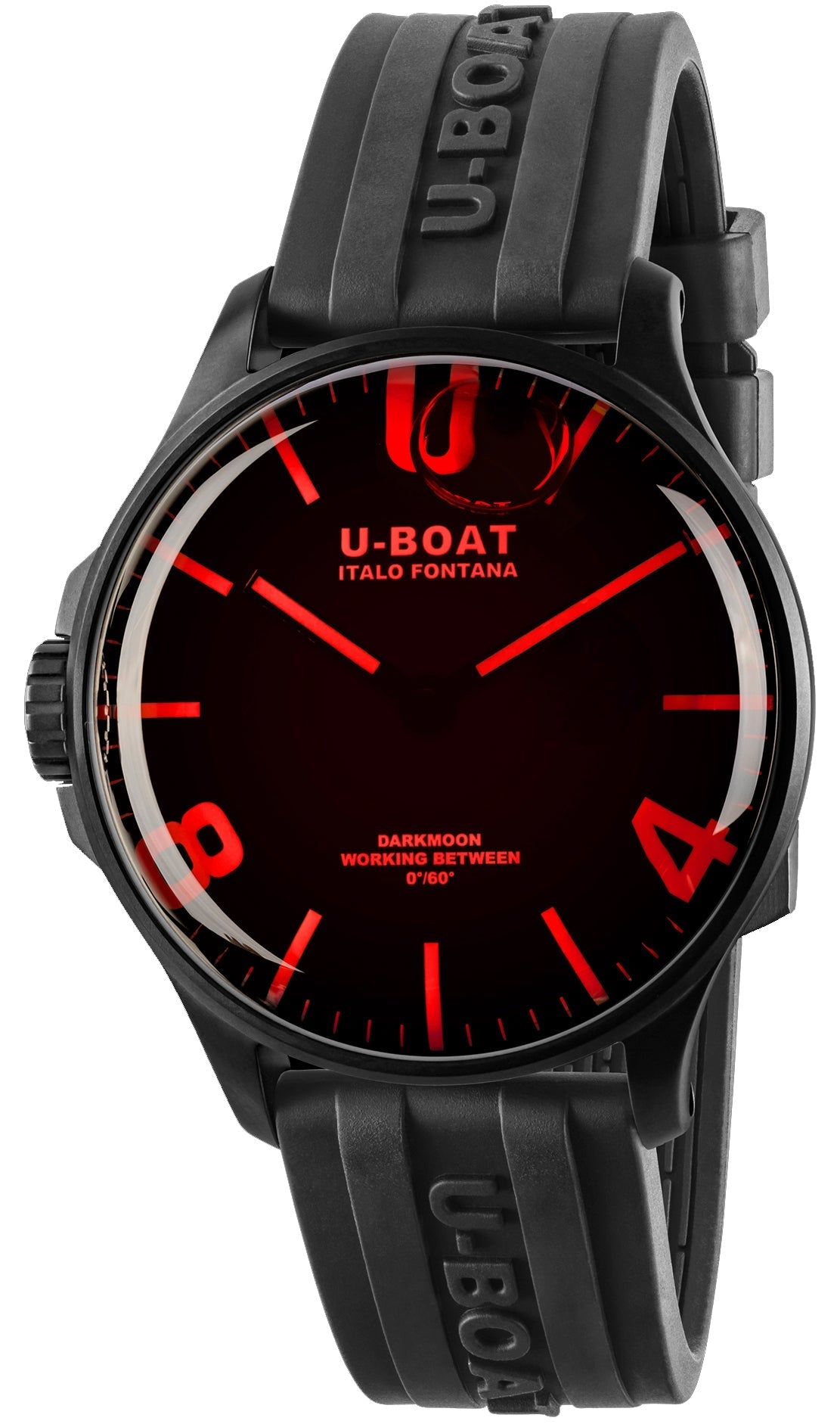 U-Boat Watch Darkmoon 44 Red Glass IPB D 8466/A Image 1