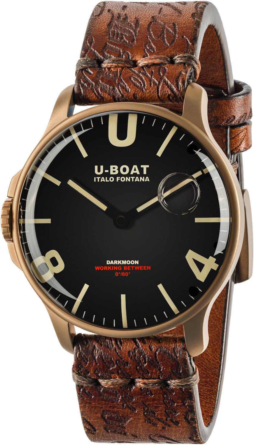 U-Boat Watch Darkmoon Black IP Bronze 8467 Image 1