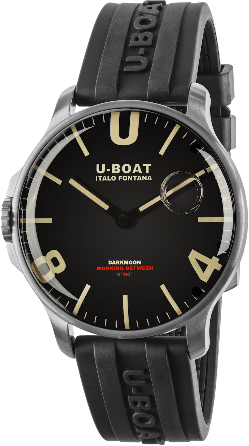 U-Boat Watch Darkmoon Black SS 8463 Image 1