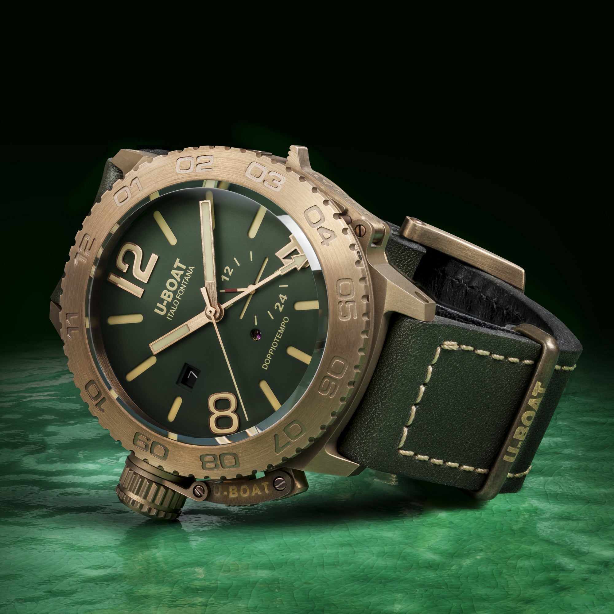 U-Boat Watch Doppio Tempo Bronze D 9088 Image 3