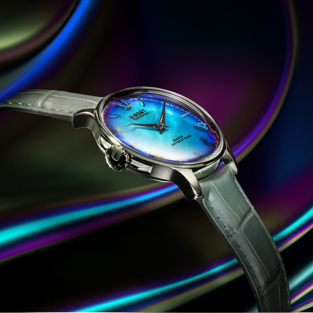 U-Boat Watch Rainbow Blue SS D 8474 Image 2