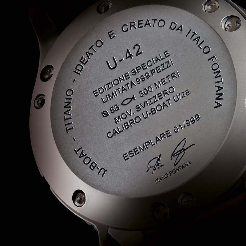 U-Boat Watch U-42 53mm Limited Edition 6157 Image 4